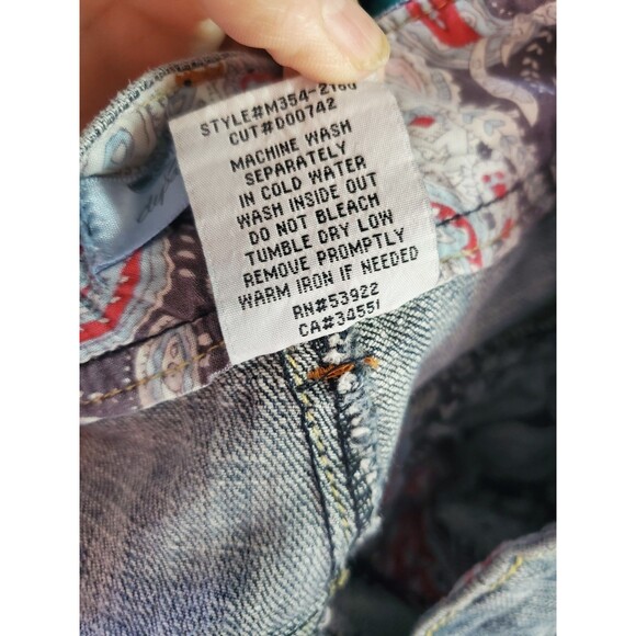 Department of Peace Womens Jeans Size 12 Vintage Circa 2000 - Picture 9 of 9